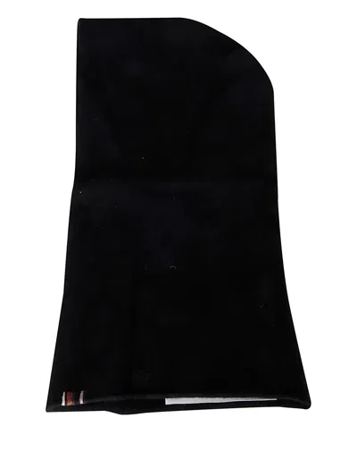 Extreme Cashmere Fitted Black Balaclava With Minimalist Design In Black