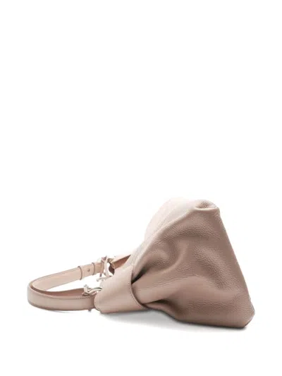 Pre-owned Ferragamo 2000-2015 Leather Shoulder Bag In Pink