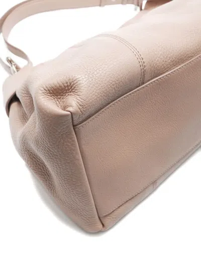 Pre-owned Ferragamo 2000-2015 Leather Shoulder Bag In Pink