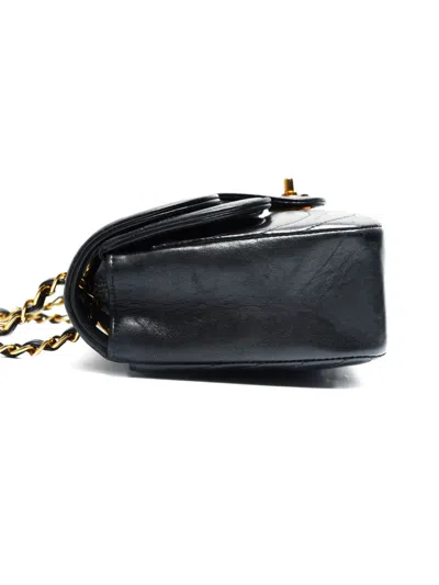 Pre-owned Chanel 1991-1994 Cc Mark Shoulder Bag In Black