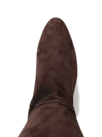 Le Monde Beryl 35mm Allegra Riding Boots In Brown