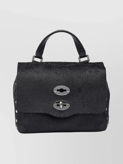 Zanellato Mini Handbag Featuring Adjustable Strap In Black