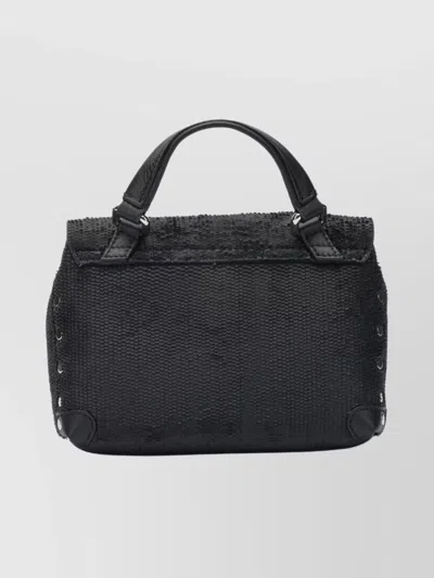 Zanellato Mini Handbag Featuring Adjustable Strap In Black
