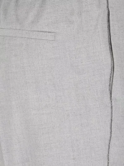 Peserico Straight Casual Pants In Gray
