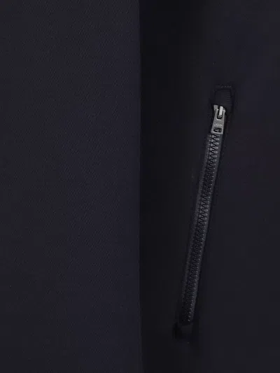 Herno Insulated Jacket With Hood And Pockets In Black