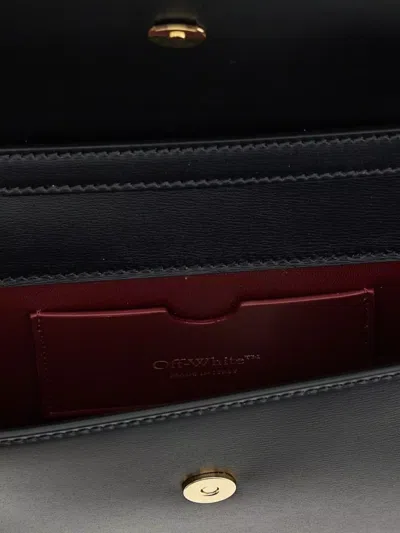 Off-white Rectangular Shoulder Bag Adjustable Strap