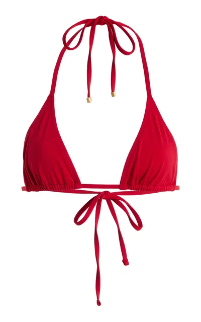 Éterne Thea Bikini Top In Red