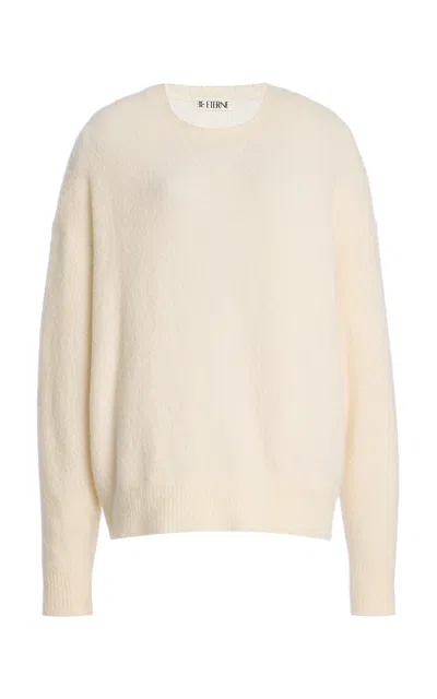 Éterne Brock Cashmere-blend Sweater In Brown