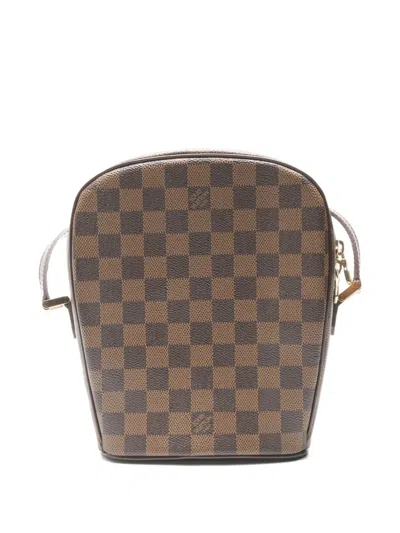 Pre-owned Louis Vuitton 2005 Ipanema Pm Damier Shoulder Bag In Brown