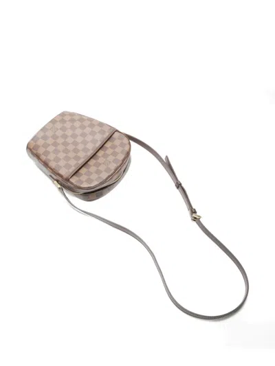 Pre-owned Louis Vuitton 2005 Ipanema Pm Damier Shoulder Bag In Brown