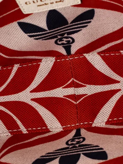 Pre-owned Gucci X Adidas Horsebit 1955 Leather East West Shoulder Bag In White