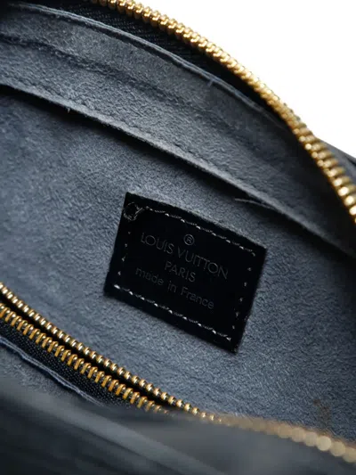 Pre-owned Louis Vuitton 2003 Pont Neuf Epi Tote Bag In Black