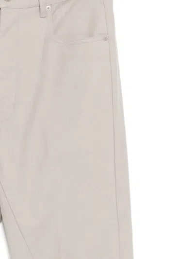 Rick Owens Geth Wide-leg Trousers In Neutral