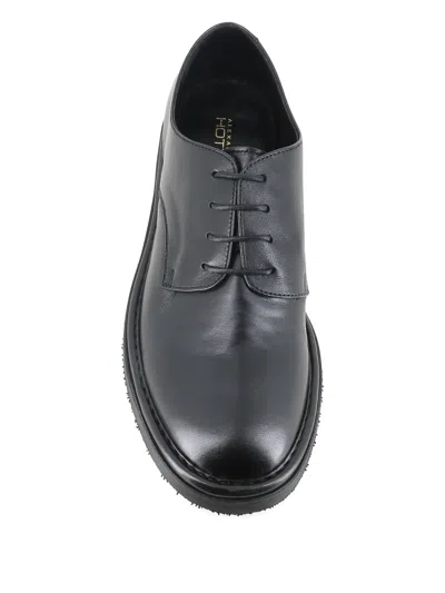 Alexander Hotto Lace-up Derby Shoes In Black