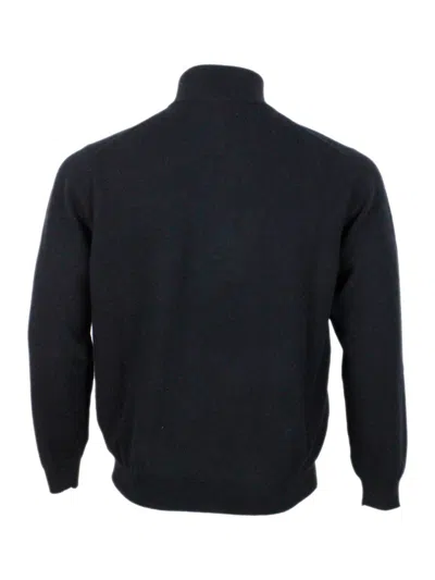 Malo Sweaters In Black