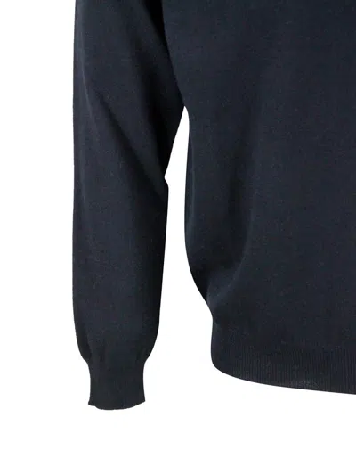 Malo Sweaters In Black