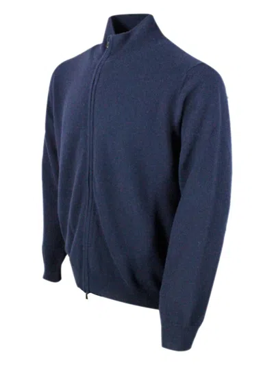 Malo Sweaters In Blue