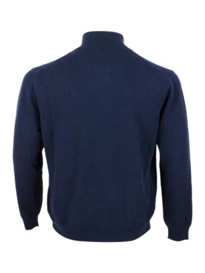 Malo Sweaters In Blue