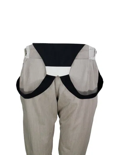 Moorer Trousers In Gray