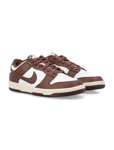 Nike Dunk Low Lace-up Sneakers In Brown
