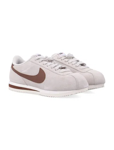 Nike Cortez Suede Trainers In Animal Print