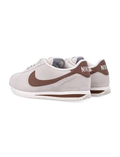 Nike Cortez Suede Trainers In Animal Print