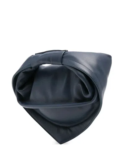 Federico Cina Midi Tortellino Bag Bags In Blue