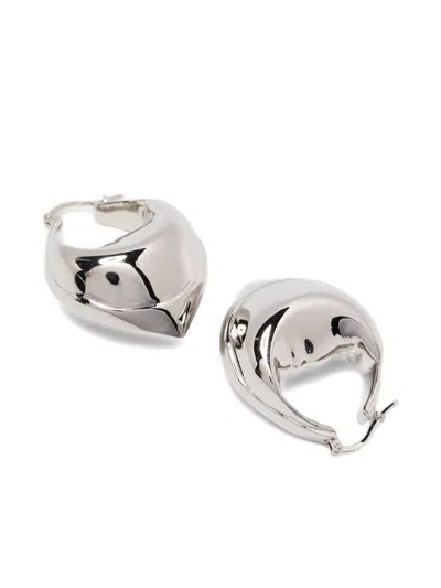 Federico Cina Tortellino Earrings Accessories In Silver