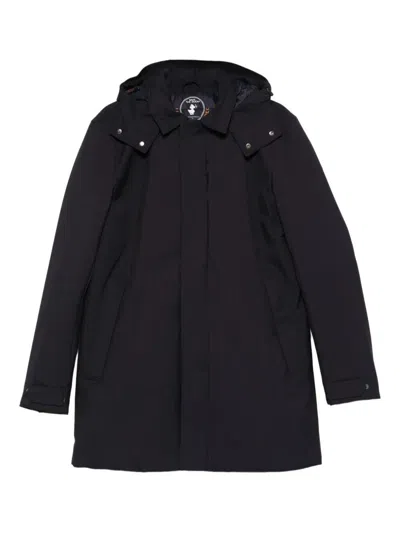 Save The Duck Sid Wool-effect Padded Coat Clothing In Blue