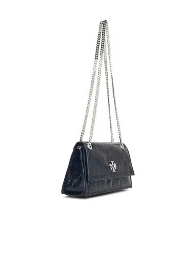 Tory Burch Small Kira Logo-detail Cross Body Bag In Black