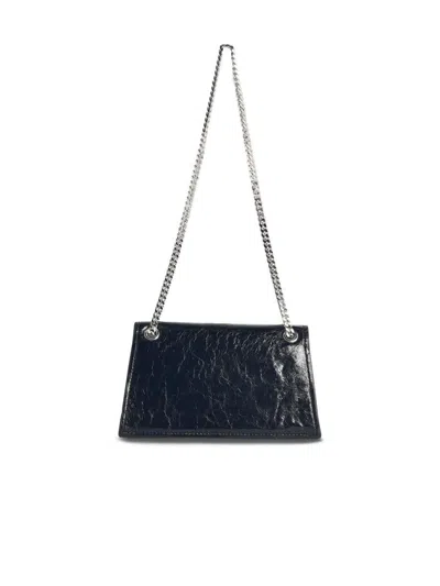 Tory Burch Small Kira Logo-detail Cross Body Bag In Black