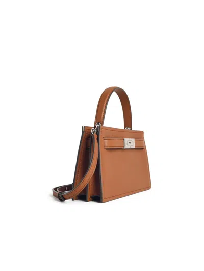 Tory Burch 'petite Lee Radziwill' Mini Bag In Gold