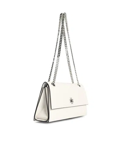 Tory Burch Medium 'kira' Crossbody Bag With White Leather Giretto Detail In Pattern