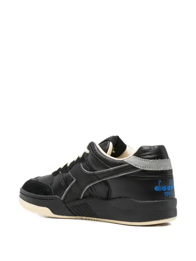 Diadora B.560 Bomber Shoes In Black