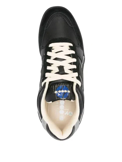 Diadora B.560 Bomber Shoes In Black