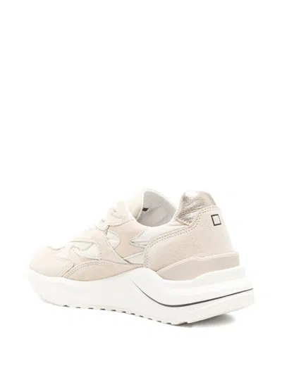 Date D.a.t.e. Fuga Shiny Shoes In Neutral