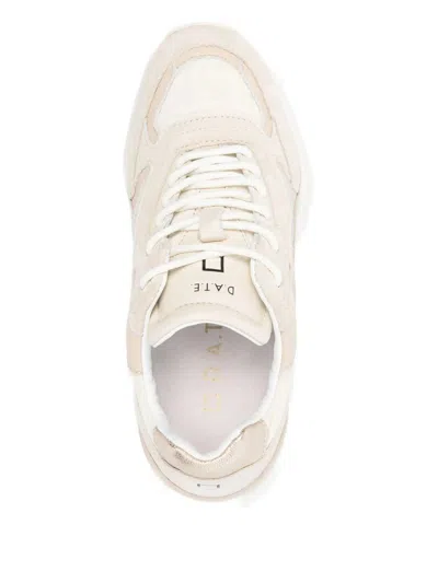 Date D.a.t.e. Fuga Shiny Shoes In Neutral