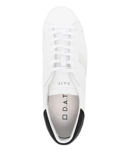 Date D.a.t.e. Hill Low Calf Shoes In White