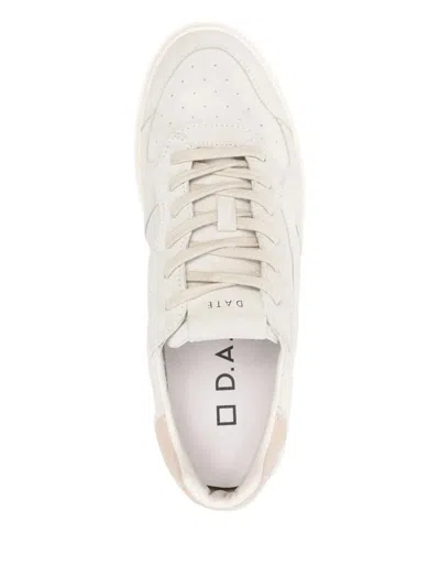Date D.a.t.e. Torneo Pure Mono Sneakers In Neutral