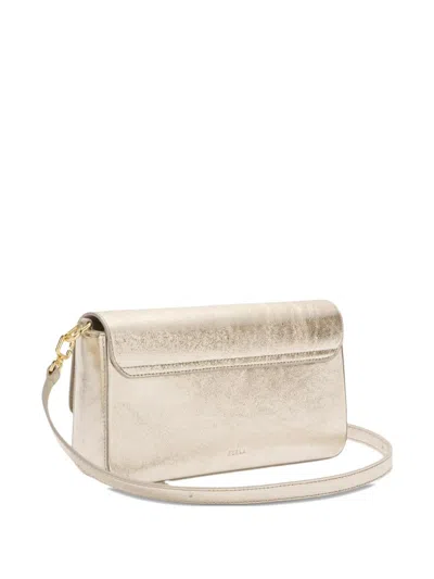 Furla Iride S Crossbody Bags In Neutral