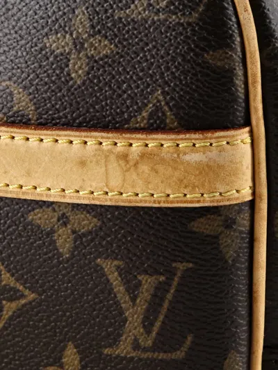 Pre-owned Louis Vuitton Reporter Bag Monogram Canvas Pm Crossbody Bag In Brown