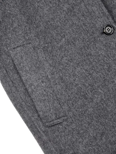 Studio Tomboy Single-breasted Coat In Gray