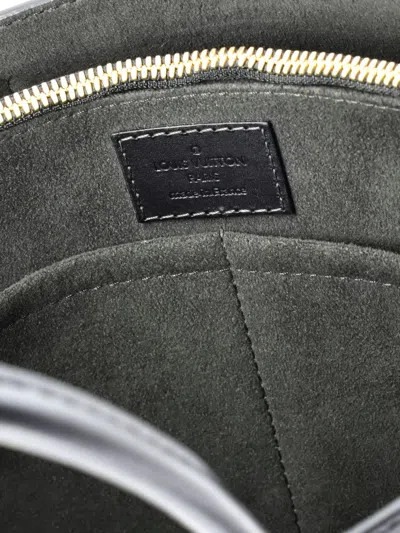 Pre-owned Louis Vuitton Very Monogram Leather Gm Tote Bag In Black