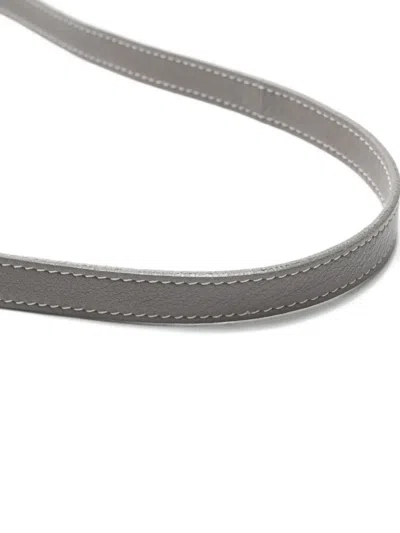 Pre-owned Saint Laurent 2019 Baby Cabas Tote Bag In Gray