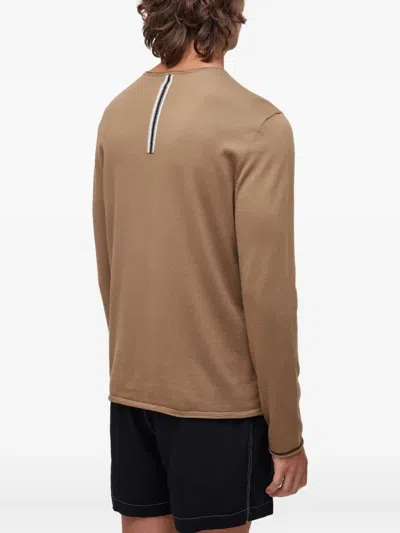 Osklen Cotton Round-neck Sweater In Brown