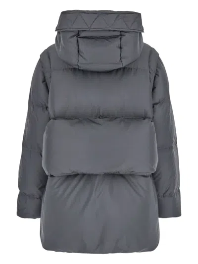 Anitroc Long-sleeves Coat In Gray