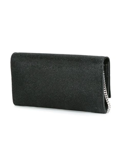 Shop Jimmy Choo Mandie Wallet Crossbody Bag - Black