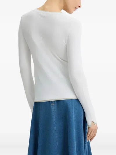 Liu •jo Better Sweater In White