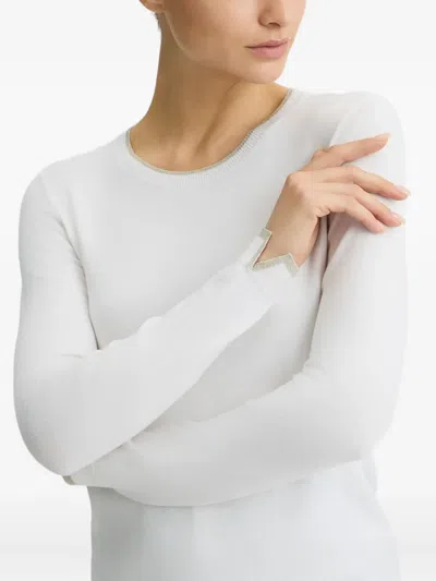 Liu •jo Better Sweater In White