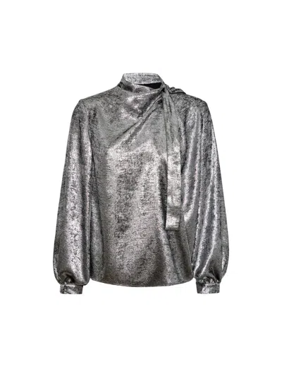 Brochu Walker The Arlo Blouse In Gray